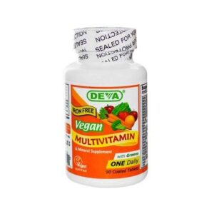 Botella Deva Nutrition Multivitamínico Vegano 90 tabletas