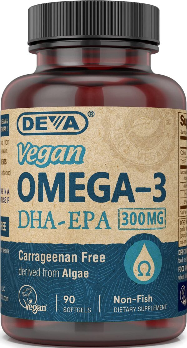 Version 1.0.0 Frasco DEVA Omega-3 vegano