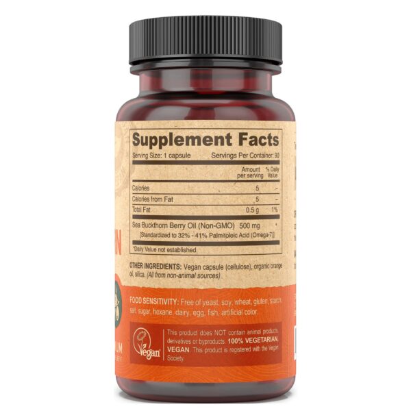 Frasco de aceite de espino amarillo DEVA