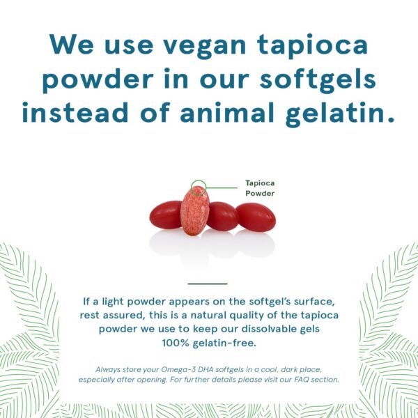 DEVA vegan omega-3 label