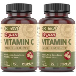Frasco DEVA Vitamina C Vegana 250 mg