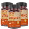 DEVA Vitamina D2 vegana 2400 UI frasco de suplemento
