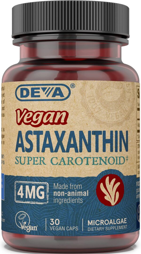 Version 1.0.0 Paquete dual DEVA vitaminas astaxantina veganas 30 cápsulas