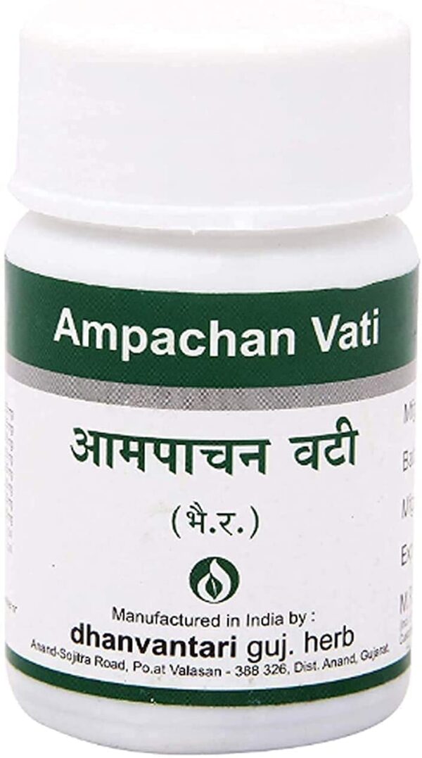 Version 1.0.0 dhanvantari ampachan vati 500g tableta ayurvédica digestión