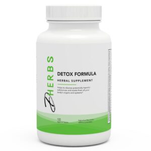 Version 1.0.0 Dherbs Fórmula Detox 100 cápsulas para limpieza corporal