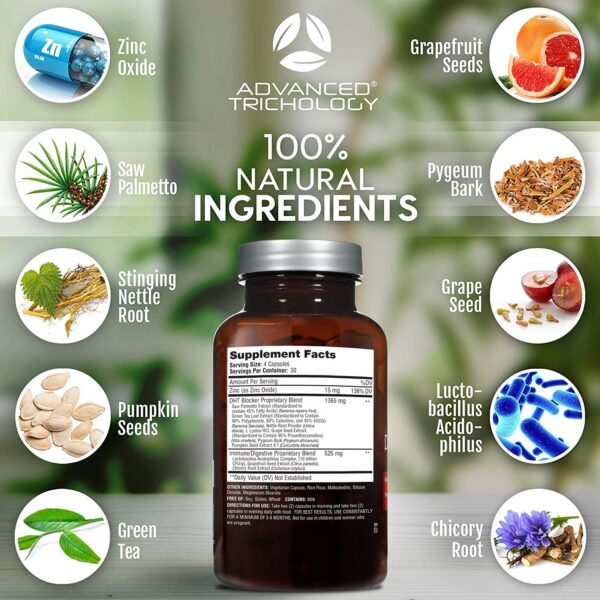 DHT Blocker control caída cabello tratamiento aprobado