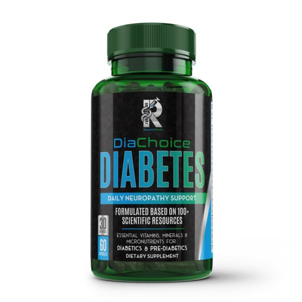 DiaChoice neuropathy support etiqueta frontal