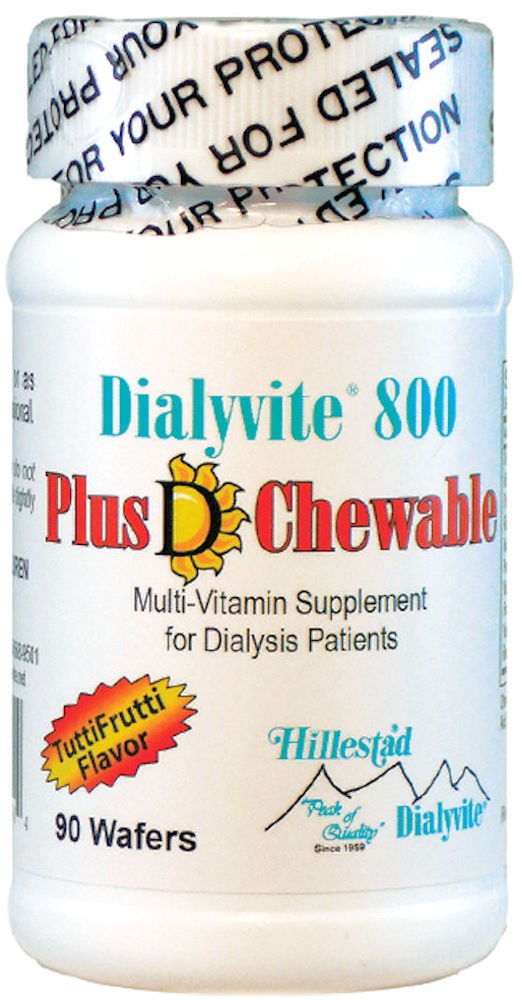 Dialyvite 800 Plus D masticables frasco