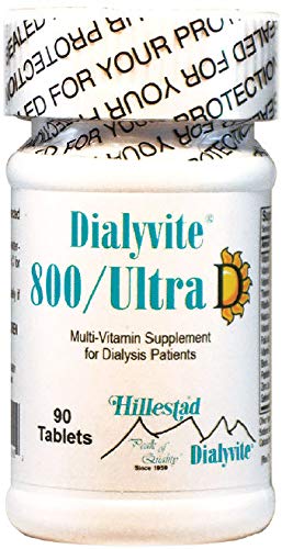 Frente de envase Dialyvite 800 Ultra D