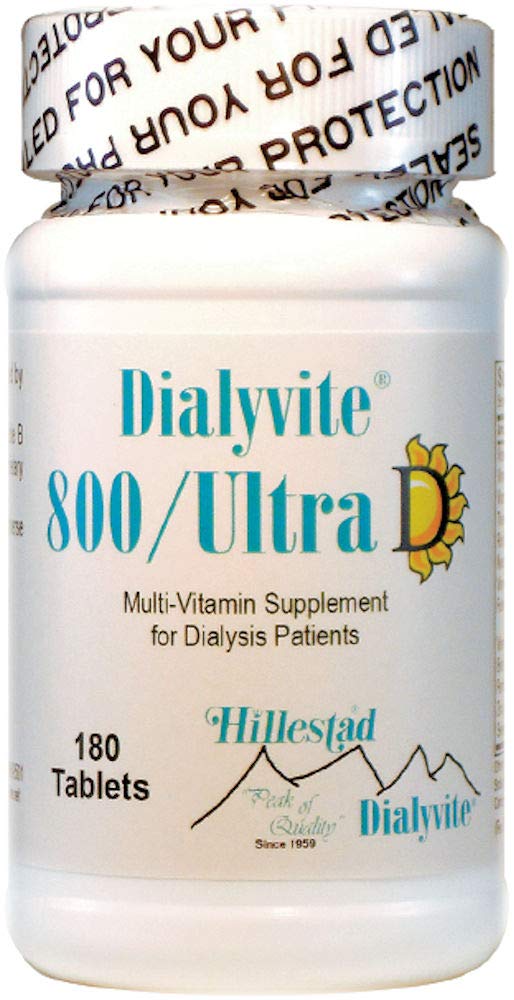 Dialyvite 800 Ultra D tabletas en frasco