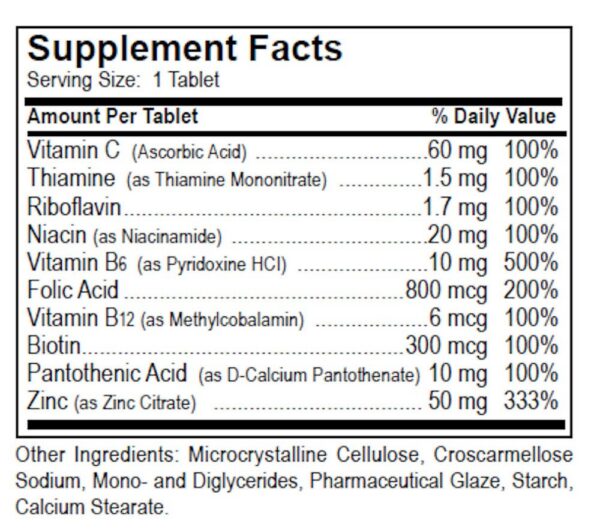 Version 1.0.0 Tabletas recubiertas zinc 50 mg