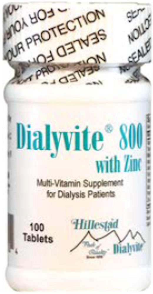 Etiqueta frontal y marca Dialyvite