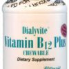 Version 1.0.0 Tabletas masticables Dialyvite B12 Plus frente