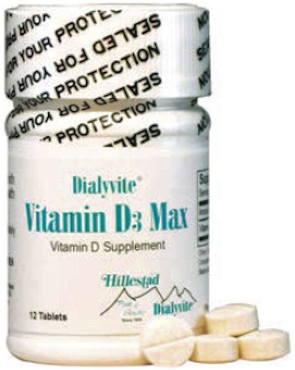 Dialyvite D3 Max etiqueta en frasco