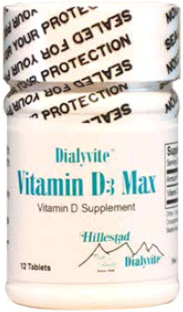 Dialyvite D3 Max frasco y etiqueta
