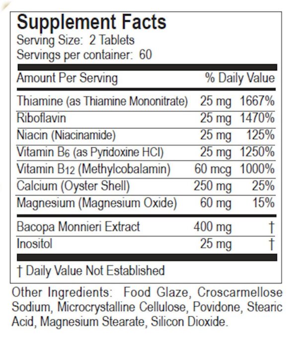Detalle de ingredientes y cápsula