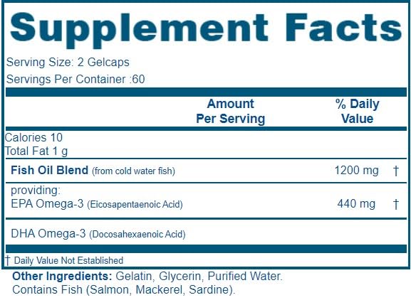 Vista lateral del frasco Dialyvite Omega-3 Concentrate
