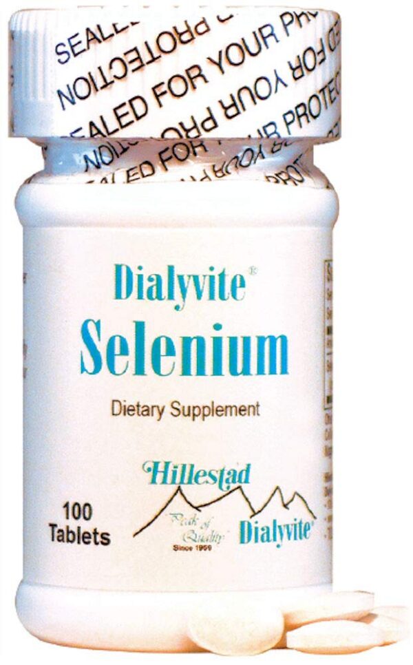 Dialyvite selenio tableta etiqueta lateral