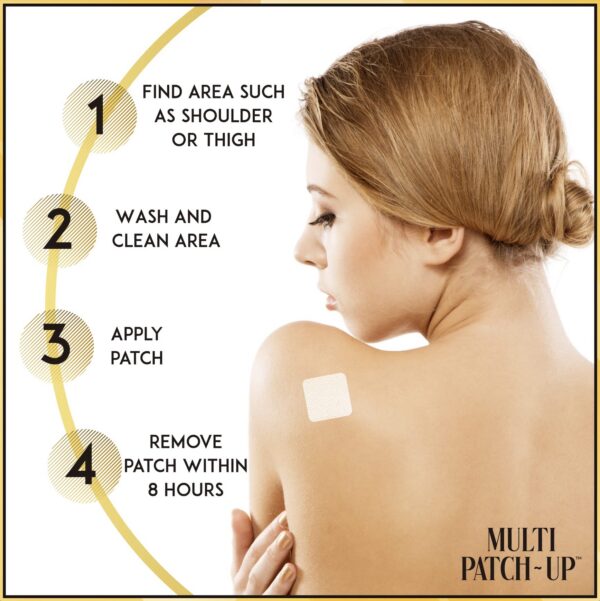 Hoja de parches diarios Diamond Hills con 6 piezas