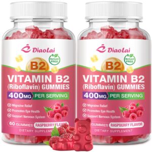 Gomitas DIAOLAI Vitamina B2 frente al envase