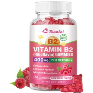 Frente del envase DIAOLAI gomitas B2 400 mg