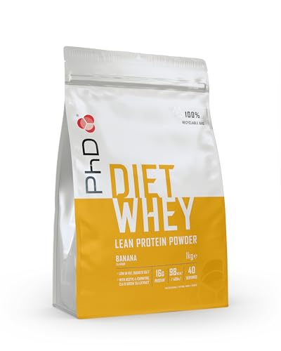 Version 1.0.0 Frente del envase Diet Whey 1kg Banana