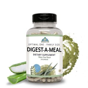Version 1.0.0 Etiqueta frontal de Digest-A-Meal