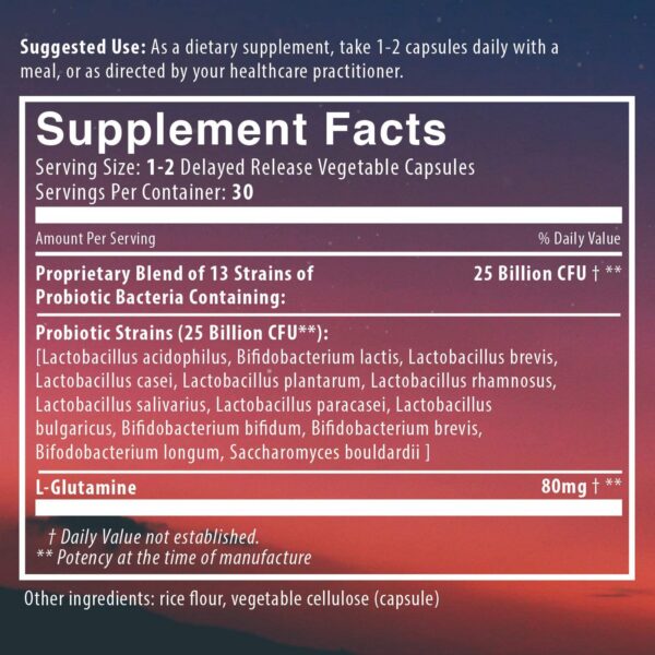 Empaque y packaging de Digestive Calm Probiotic