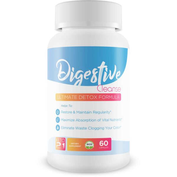 Digestive Cleanse suplemento detox limpieza del colon natural