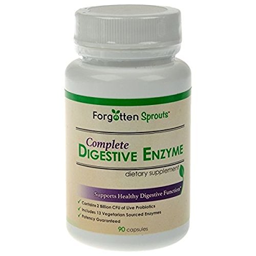 Frasco de Digestive Enzyme Forgotten Sprouts