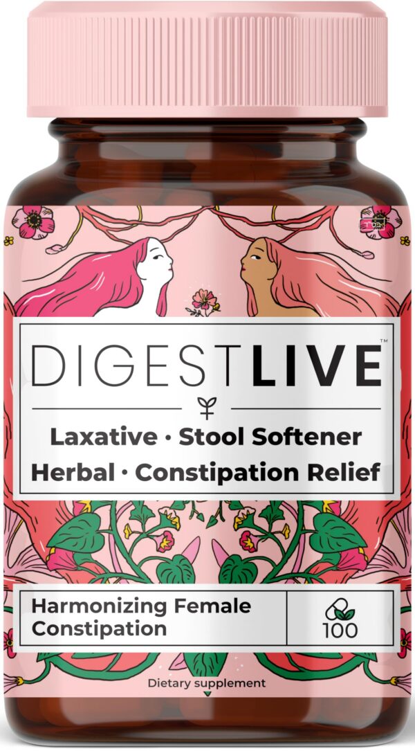 DigestLive laxante natural para mujeres 100 cápsulas