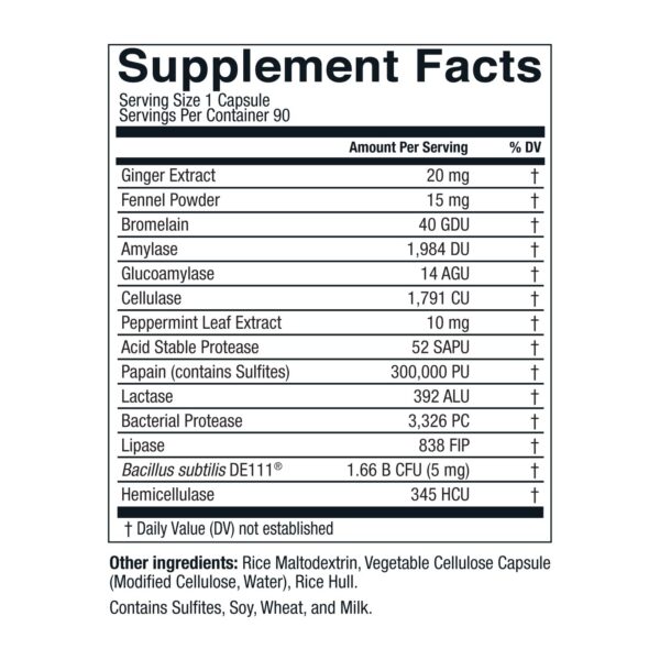 Version 1.0.0 Cápsulas DigestWell en frasco