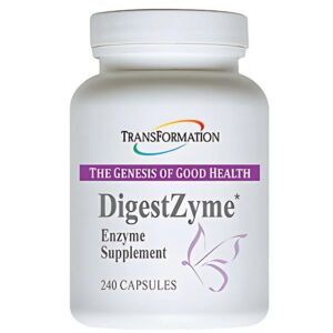 Etiqueta de DigestZyme natural