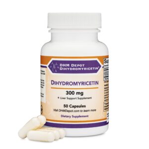 Version 1.0.0 Frasco de Dihydromyricetin DHM 50 cápsulas 300mg de Double Wood