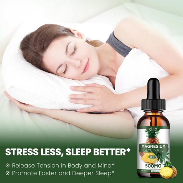 Frasco de Magnesio glicinato 2 oz