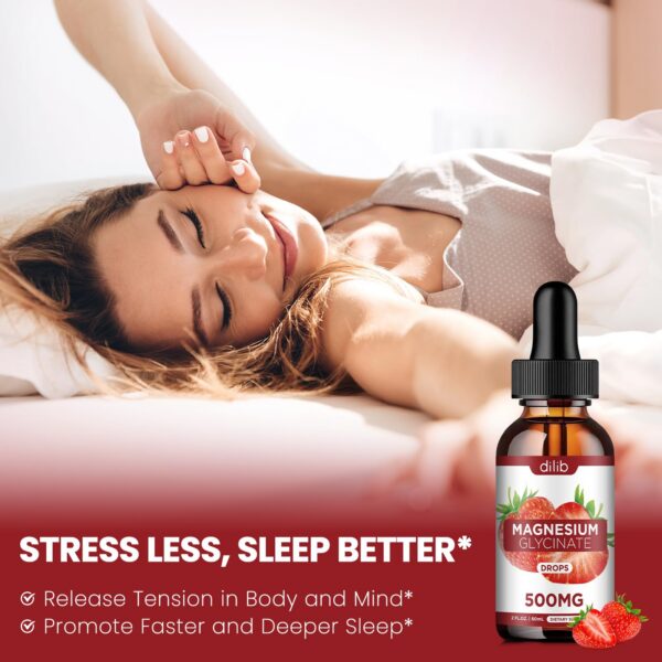 Gotas magnesio glicinato en gotero