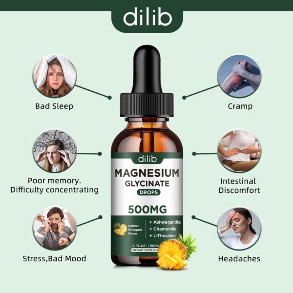 Frasco de gotas dilib magnesio 60 ml