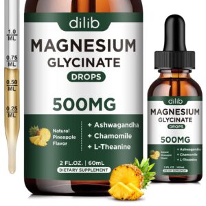 Frente de dilib Magnesium Glycinate gotas