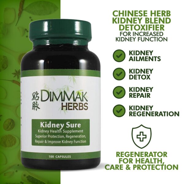 Ingredientes de la mezcla herbal para riñón