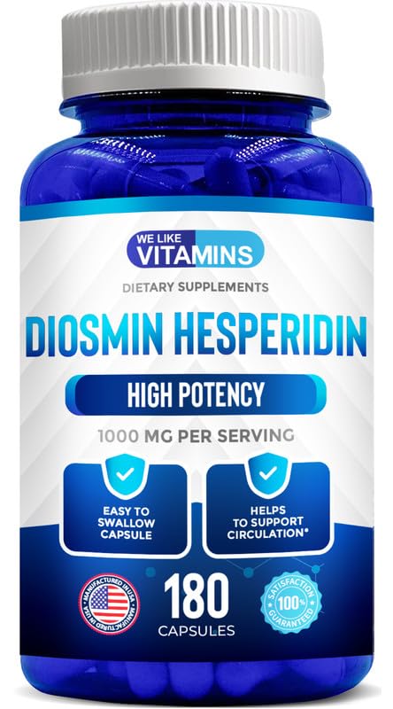Diosmin hesperidin suplemento circulación saludable botella