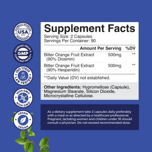 Etiqueta frontal del producto Nature's Craft