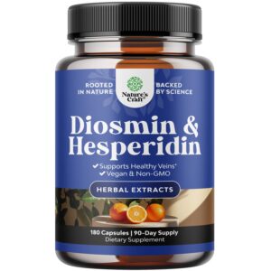 Frasco Nature's Craft diosmina hesperidina 1000 mg