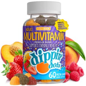 Frente del envase Dippin' Dots gomitas