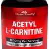 Divine Bounty acetil L-carnitina frasco