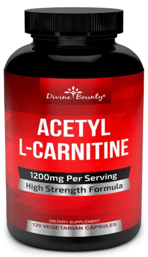 Version 1.0.0 Divine Bounty acetil L-carnitina frasco