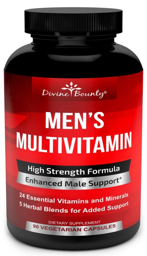 Divine Bounty envase en estante