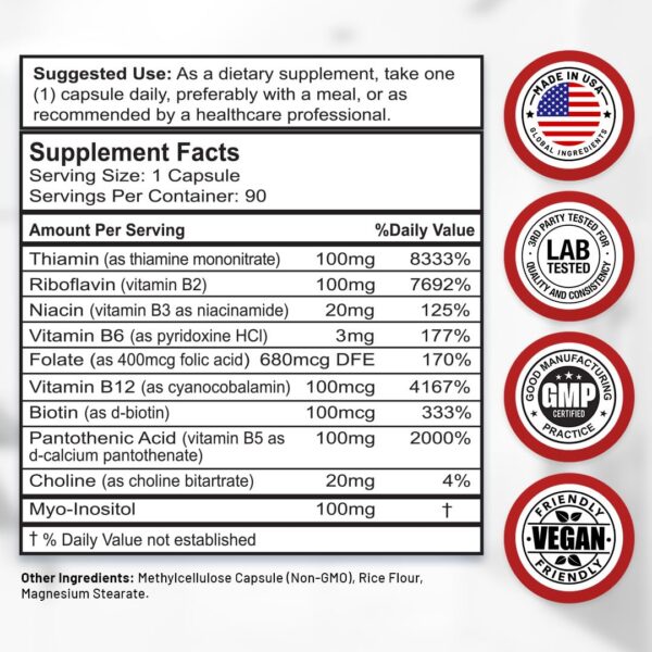 Etiqueta del frasco Divine Bounty