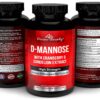 Suplemento de Divine Bounty para apoyo del tracto urinario con D-Mannosa