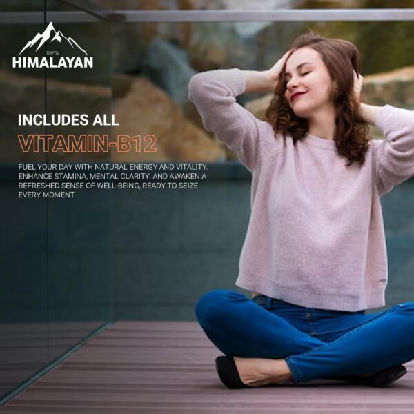 Ingredientes: espirulina y plantas Divya B12