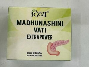 Divya Madhunashini Vati 120 tabletas medicina ayurvédica envase